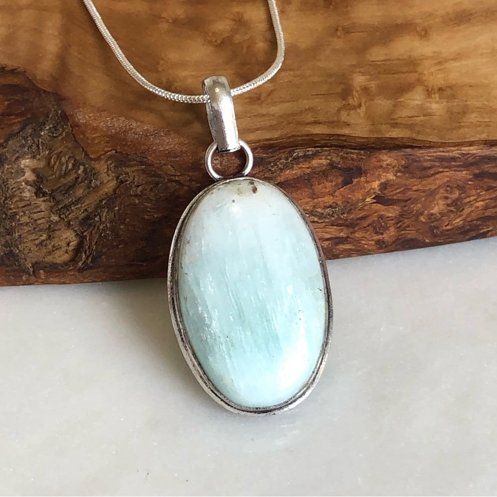 Hememorphite Silver Necklace
